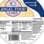 Safeway Angel Food Cake