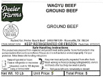 Food Recall: Peeler Farms &amp; R-C Ranch Texas Craft Meats Ground Beef