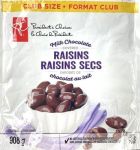 Food Recall: Loblaw PC Milk Chocolate Covered Raisins