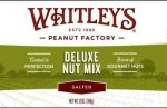 Food Recall: Whitley’s Peanut Factory Deluxe Nut Mixes